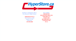 Desktop Screenshot of hyperstore.ca